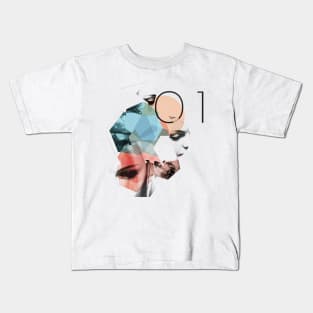 Abstraction Face Kids T-Shirt